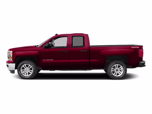 2014 Red Chevrolet Silverado 1500 LT 4X4 Truck