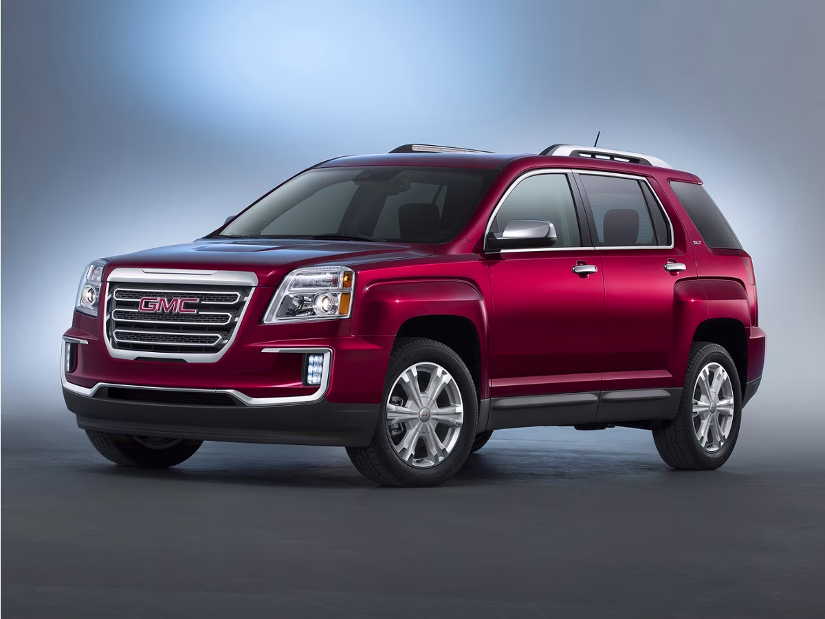 2017 White Frost Tricoat GMC Terrain SLT AWD SUV
