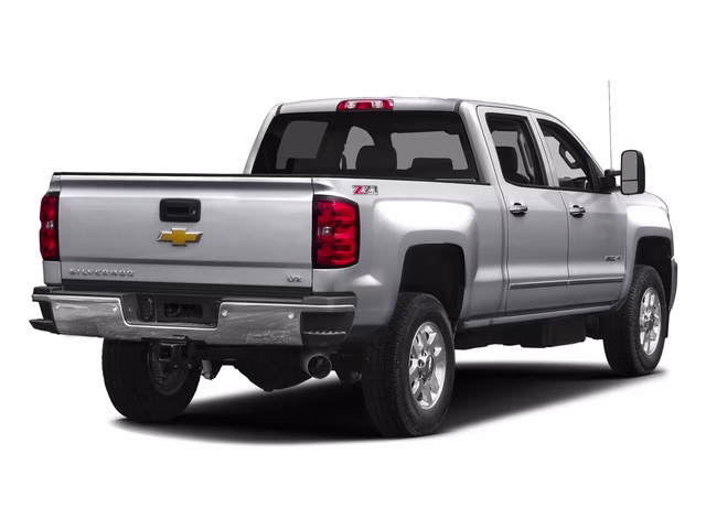 2016 Silver Ice Metallic Chevrolet Silverado 2500HD LTZ 4X4 Truck