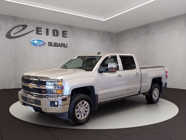 2016 Silver Ice Metallic Chevrolet Silverado 2500HD LTZ 4X4 Truck