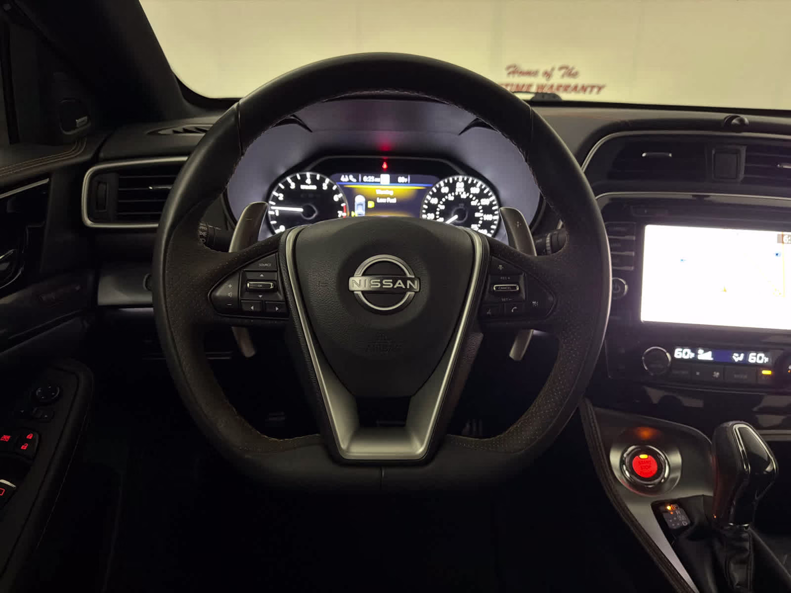 2023 Super Black Nissan Maxima SR FWD Sedan