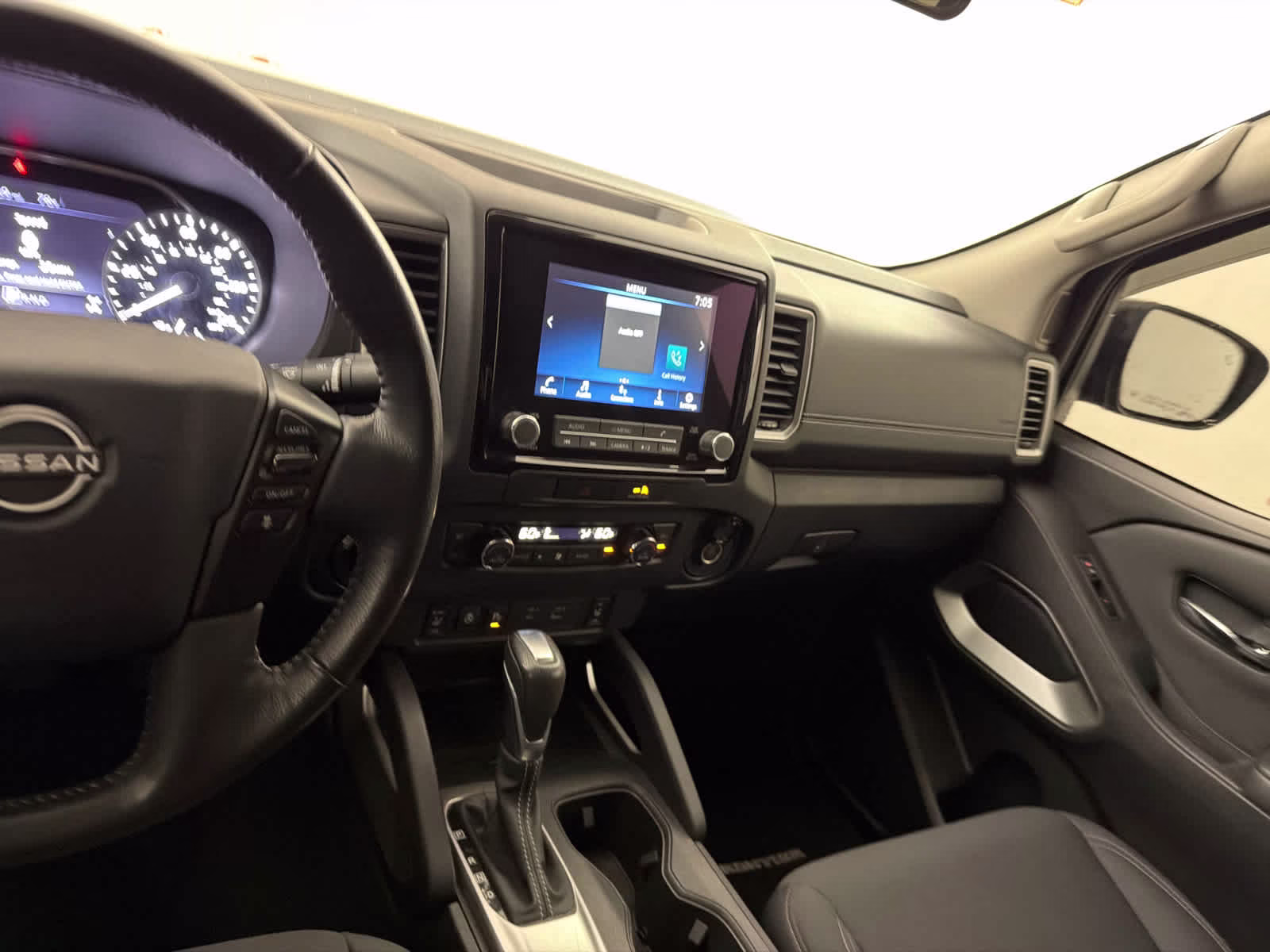 2023 Gun Metallic Nissan Frontier SV 4X4 Truck