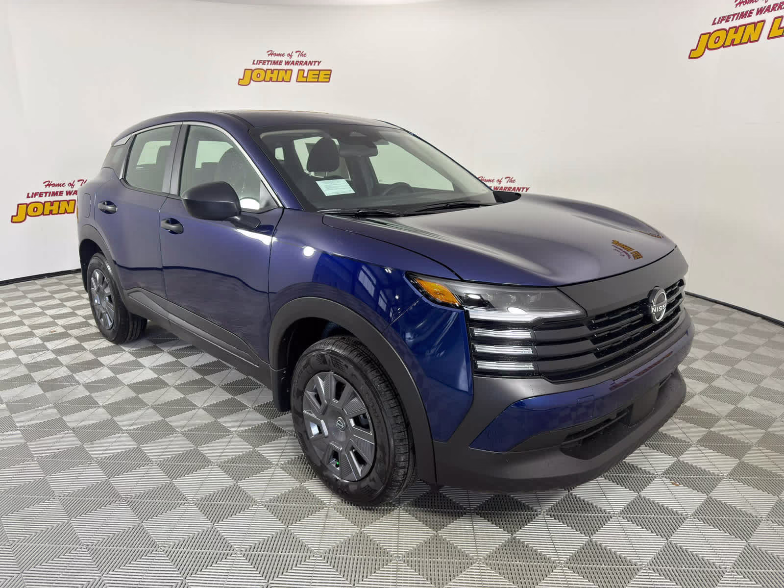 2026 Deep Blue Pearl Nissan Kicks S FWD SUV