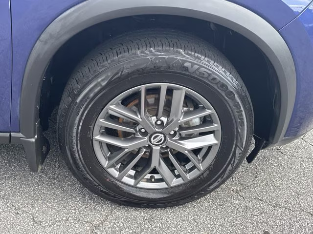 2021 Blue Nissan Rogue S AWD SUV
