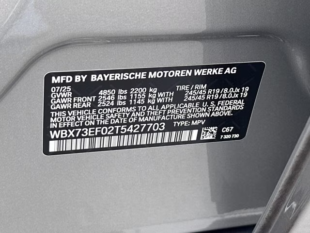 2026 Space Silver Metallic BMW X1 xDrive28i AWD SUV