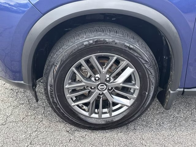 2021 Blue Nissan Rogue S AWD SUV