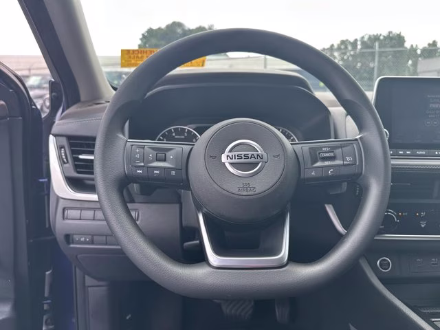2021 Blue Nissan Rogue S AWD SUV