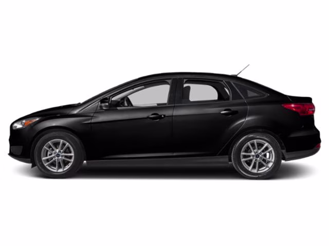 2015 Black Ford Focus SE FWD Sedan