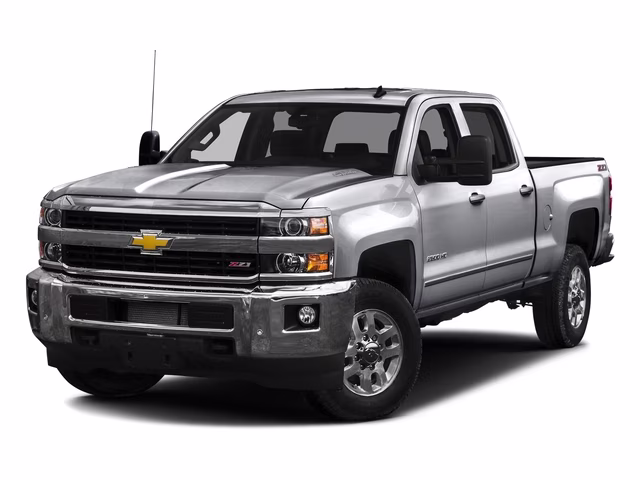 2016 Silver Ice Metallic Chevrolet Silverado 2500HD LTZ 4X4 Truck