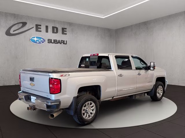 2016 Silver Ice Metallic Chevrolet Silverado 2500HD LTZ 4X4 Truck