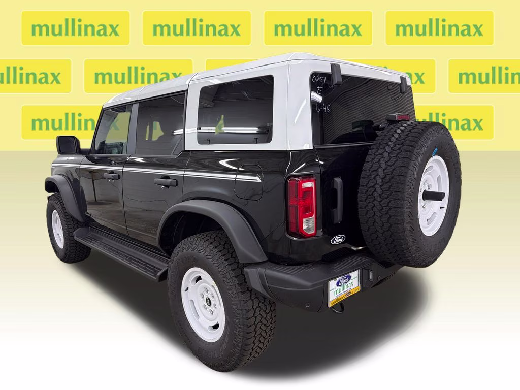 2026 SHADOW BLACK Ford Bronco Heritage Edition 4X4 SUV