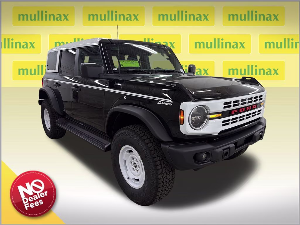 2026 SHADOW BLACK Ford Bronco Heritage Edition 4X4 SUV