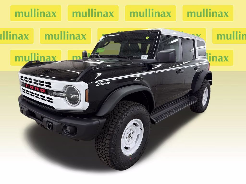 2026 SHADOW BLACK Ford Bronco Heritage Edition 4X4 SUV