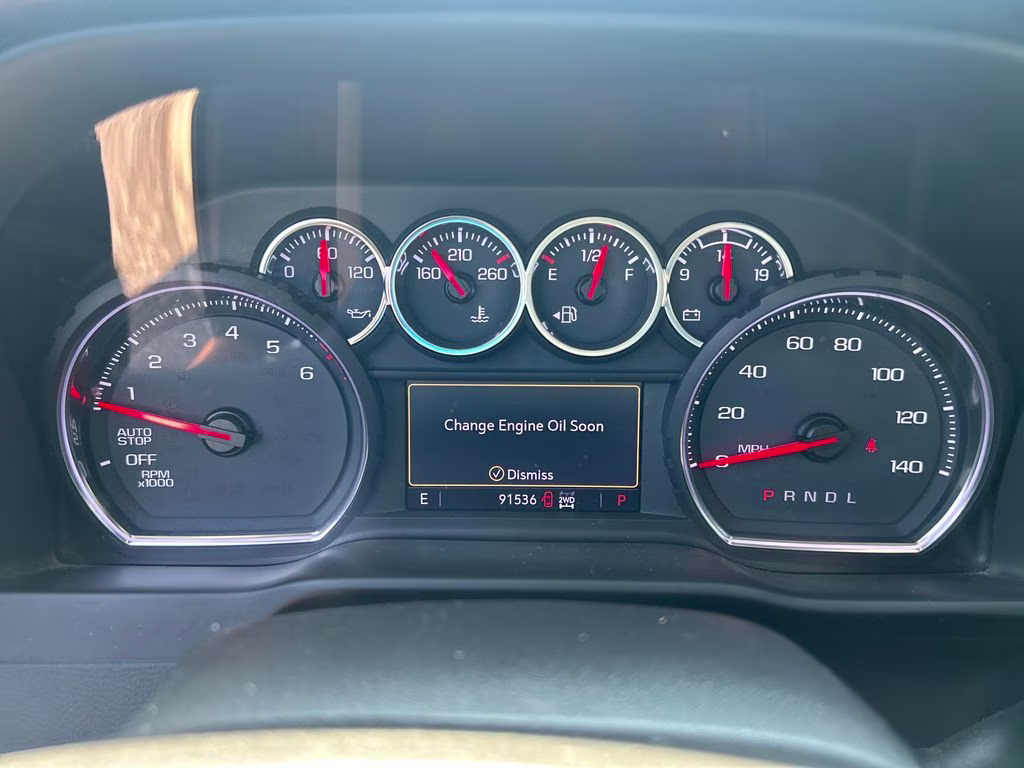 2020 Black Chevrolet Silverado 1500 LT 4X4 Truck