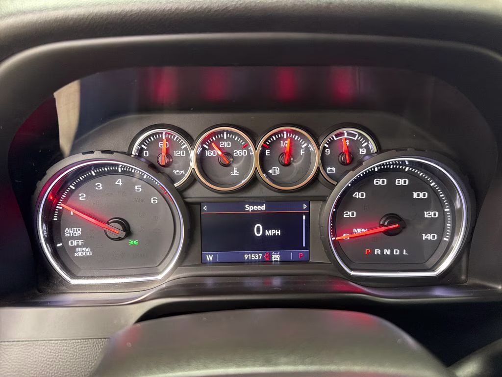 2020 Black Chevrolet Silverado 1500 LT 4X4 Truck