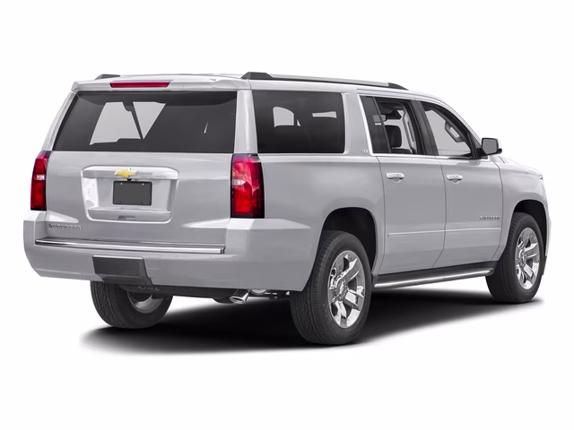 2016 Silver Ice Metallic Chevrolet Suburban LTZ 4X4 SUV