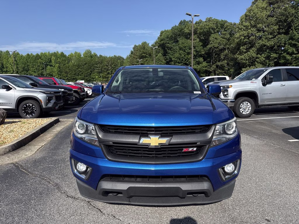 2018 Kinetic Blue Metallic Chevrolet Colorado Z71 RWD Truck