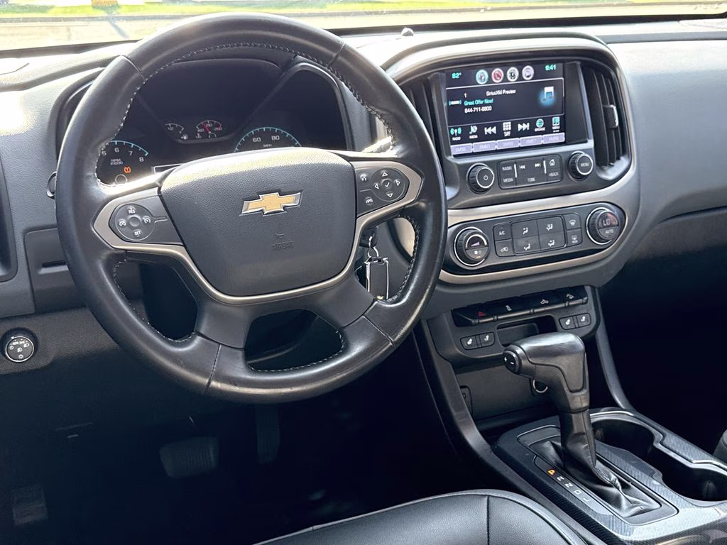 2018 Kinetic Blue Metallic Chevrolet Colorado Z71 RWD Truck