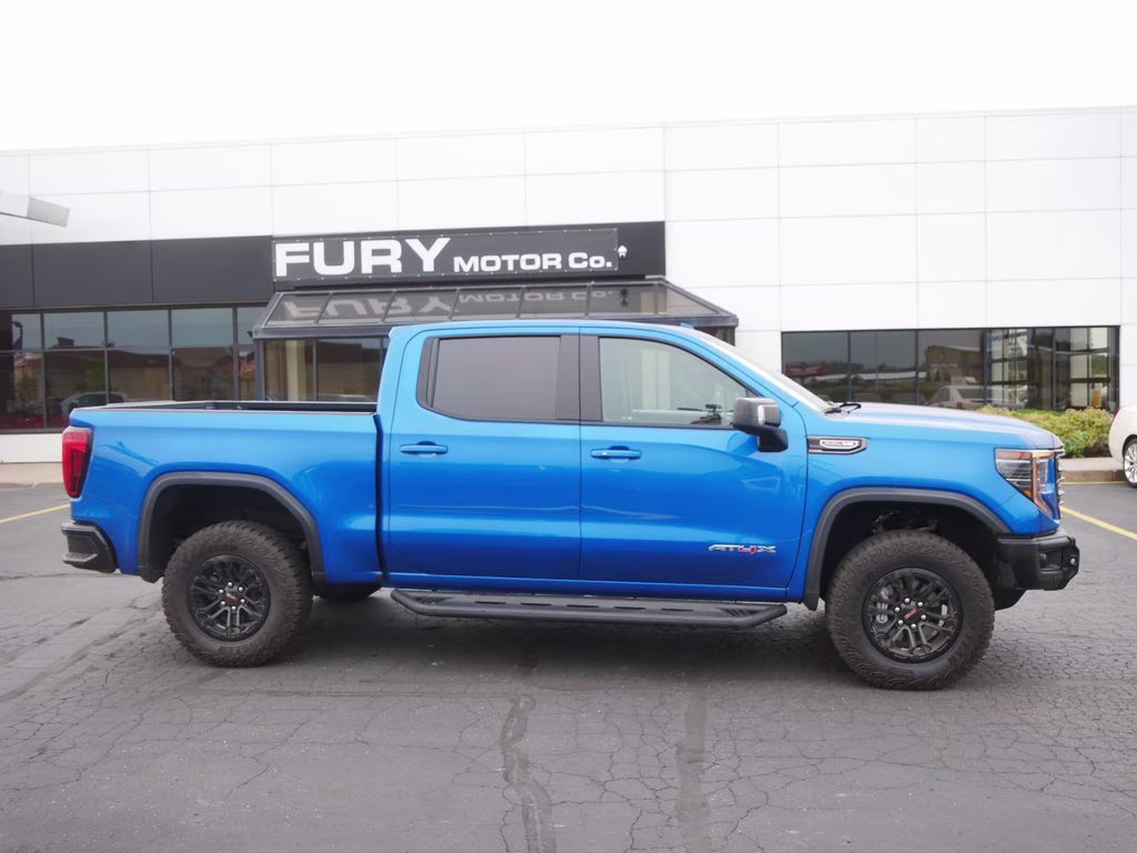 2024 Dynamic Blue Metallic GMC Sierra 1500 AT4X 4X4 Truck