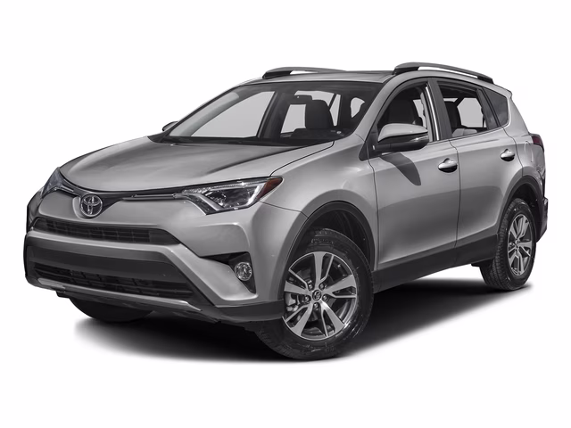 2017 Silver Sky Metallic Toyota RAV4 XLE FWD SUV