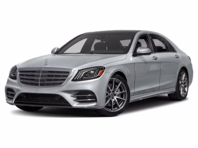 2019 Diamond Silver Metallic Mercedes-Benz S 450 4MATIC S 450 4MATIC AWD Sedan