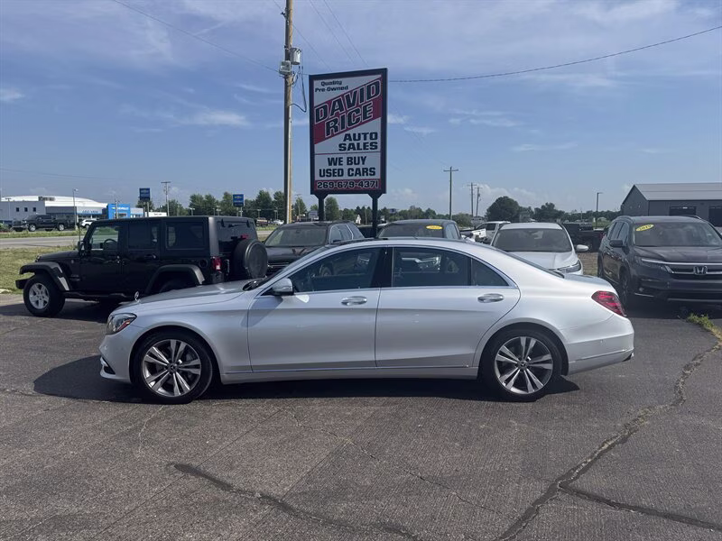 2019 Diamond Silver Metallic Mercedes-Benz S 450 4MATIC S 450 4MATIC AWD Sedan