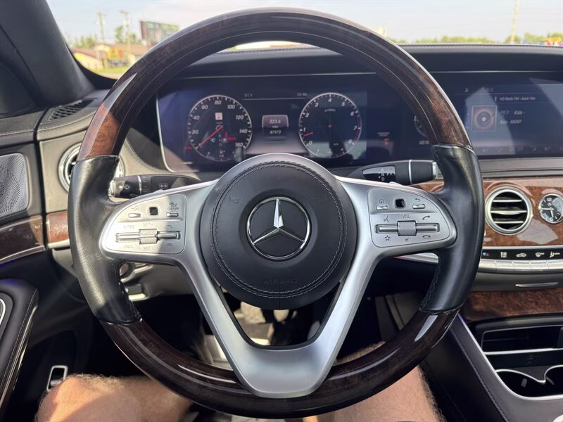 2019 Diamond Silver Metallic Mercedes-Benz S 450 4MATIC S 450 4MATIC AWD Sedan