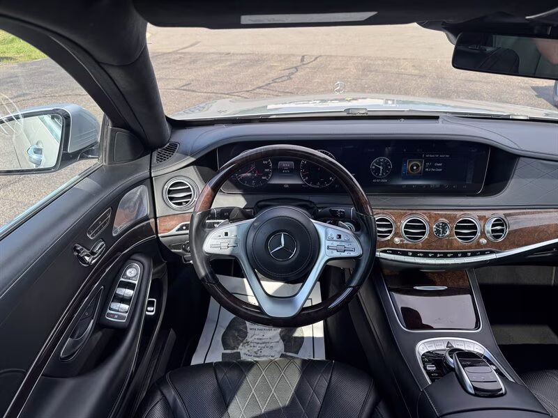 2019 Diamond Silver Metallic Mercedes-Benz S 450 4MATIC S 450 4MATIC AWD Sedan