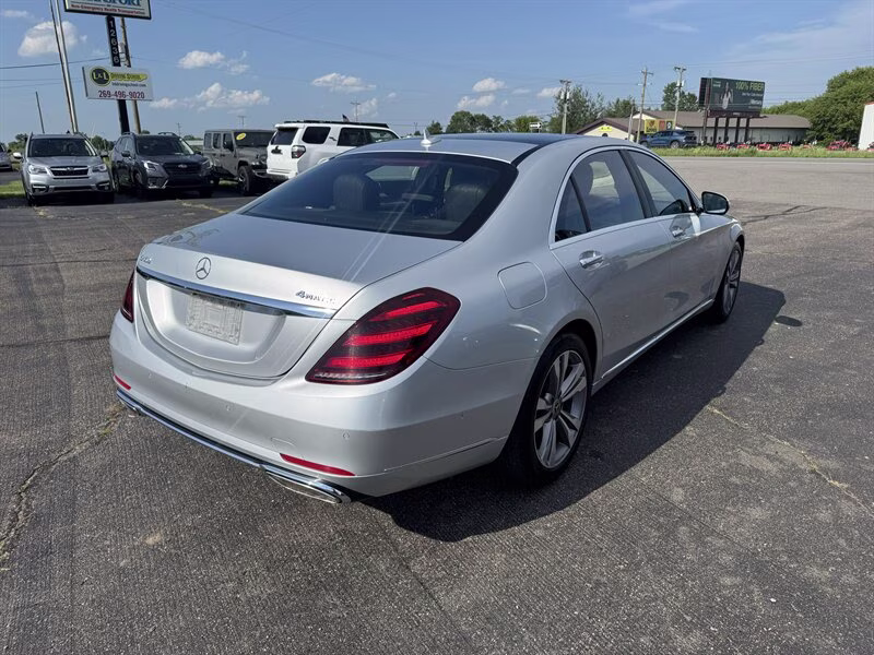 2019 Diamond Silver Metallic Mercedes-Benz S 450 4MATIC S 450 4MATIC AWD Sedan