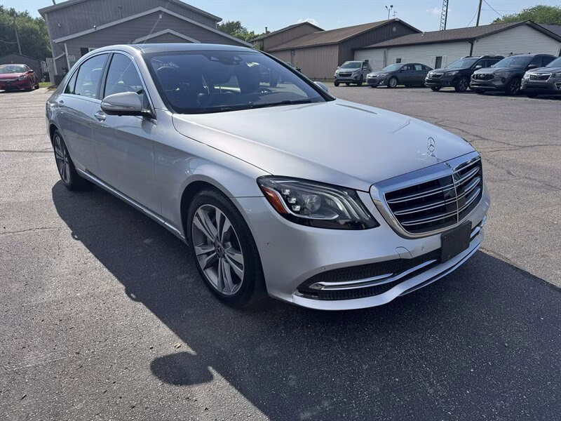2019 Diamond Silver Metallic Mercedes-Benz S 450 4MATIC S 450 4MATIC AWD Sedan
