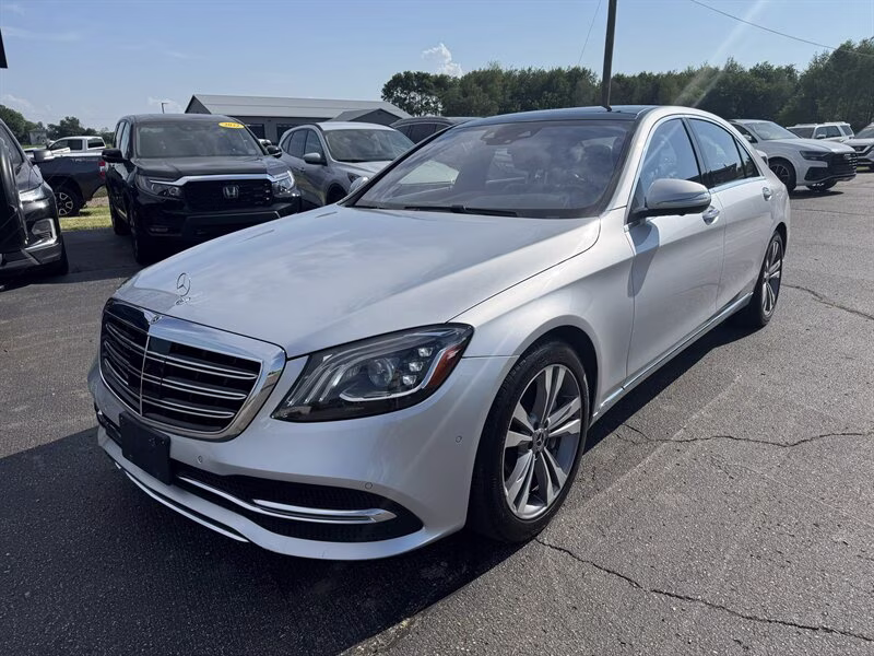 2019 Diamond Silver Metallic Mercedes-Benz S 450 4MATIC S 450 4MATIC AWD Sedan