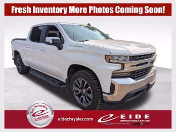 2019 Summit White Chevrolet Silverado 1500 LT 4X4 Truck