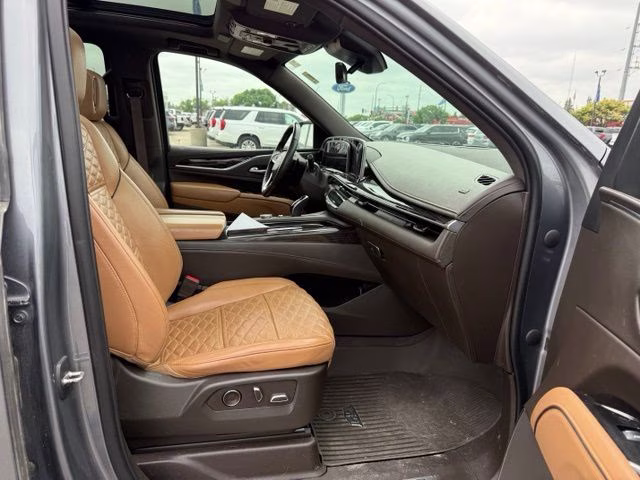 2021 Satin Steel Metallic Cadillac Escalade ESV Sport 4X4 SUV
