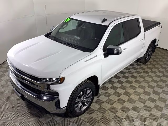 2019 Summit White Chevrolet Silverado 1500 LT 4X4 Truck