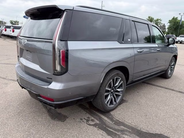 2021 Satin Steel Metallic Cadillac Escalade ESV Sport 4X4 SUV