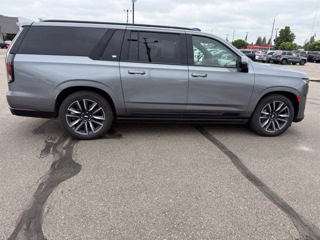 2021 Satin Steel Metallic Cadillac Escalade ESV Sport 4X4 SUV