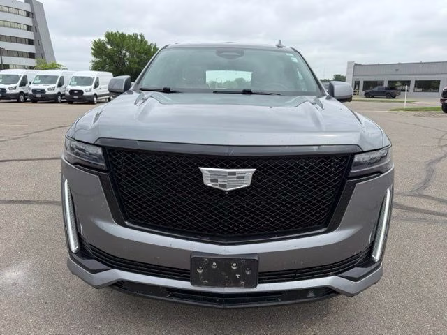 2021 Satin Steel Metallic Cadillac Escalade ESV Sport 4X4 SUV