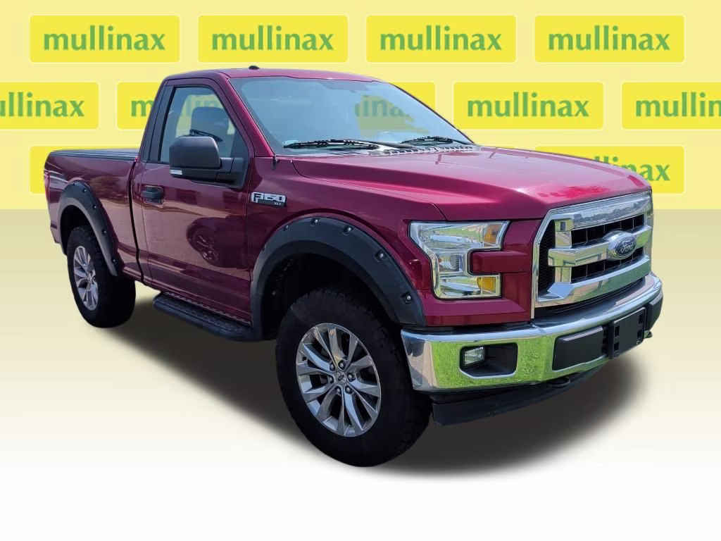 2017 Ruby Red Metallic Tinted Clearcoat Ford F-150 XLT 4X4 Truck