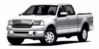 2007 Black Lincoln Mark LT Base 4X4 Truck