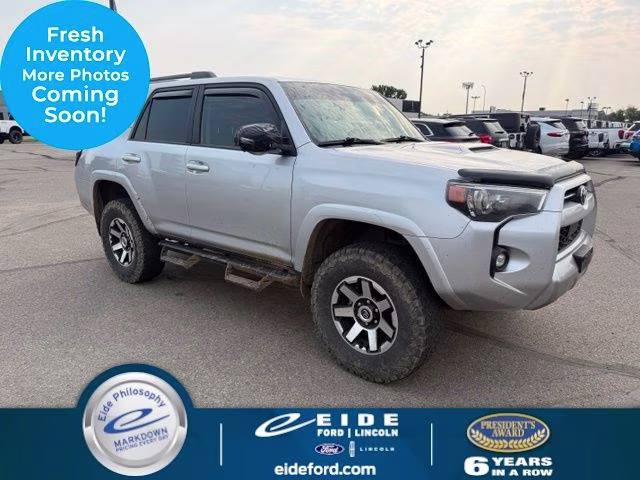 2024 Classic Silver Metallic Toyota 4Runner TRD Off-Road Premium 4X4 SUV