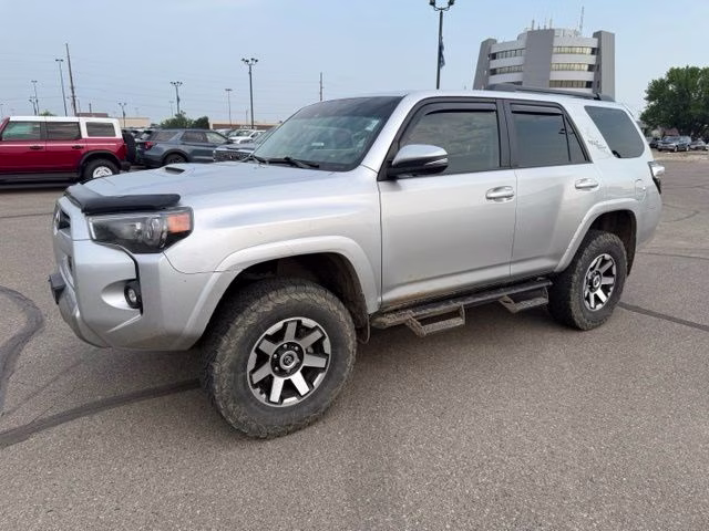 2024 Classic Silver Metallic Toyota 4Runner TRD Off-Road Premium 4X4 SUV
