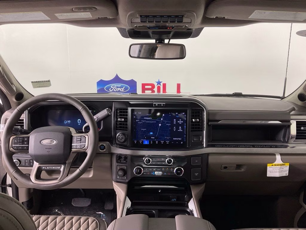 2026 White Metallic Ford Super Duty F-250 SRW Platinum 4X4 Truck