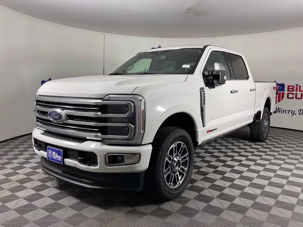 2026 White Metallic Ford Super Duty F-250 SRW Platinum 4X4 Truck