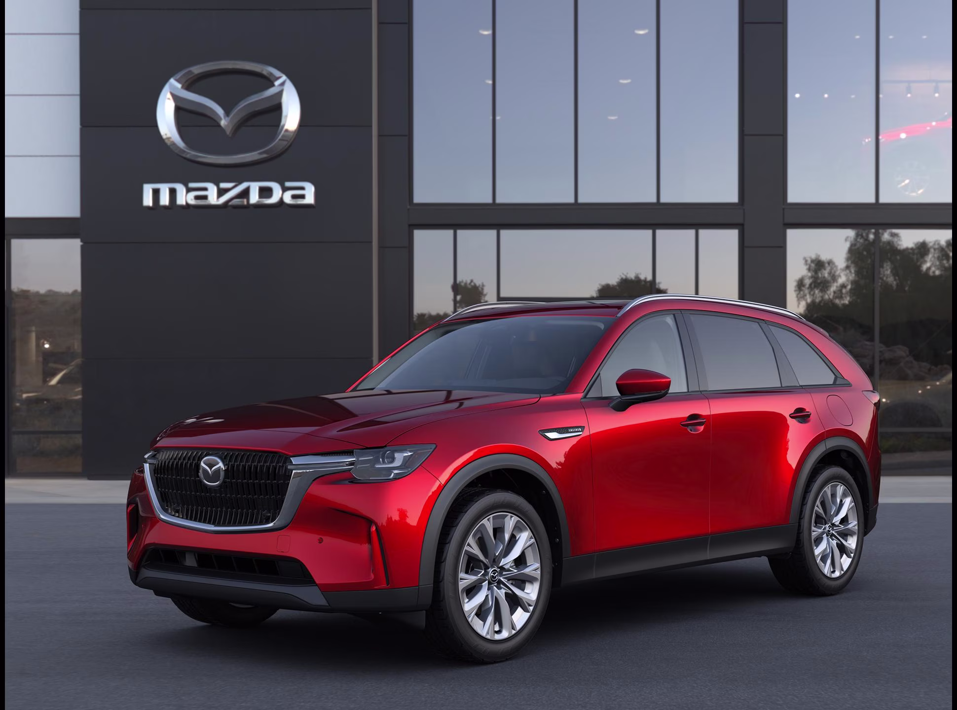 2026 Soul Red Crystal Metallic Mazda Mazda CX-90 3.3 Turbo Preferred AWD SUV