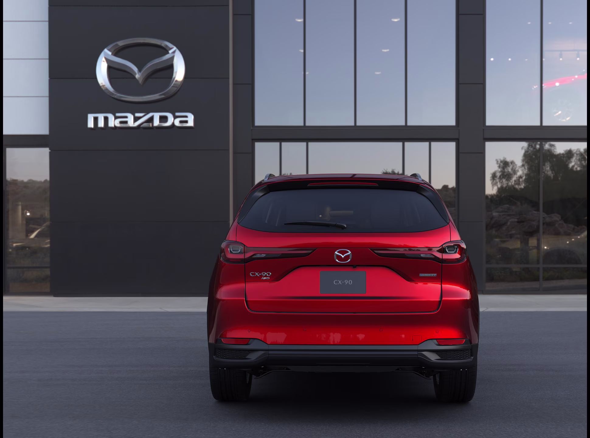 2026 Soul Red Crystal Metallic Mazda Mazda CX-90 3.3 Turbo Preferred AWD SUV