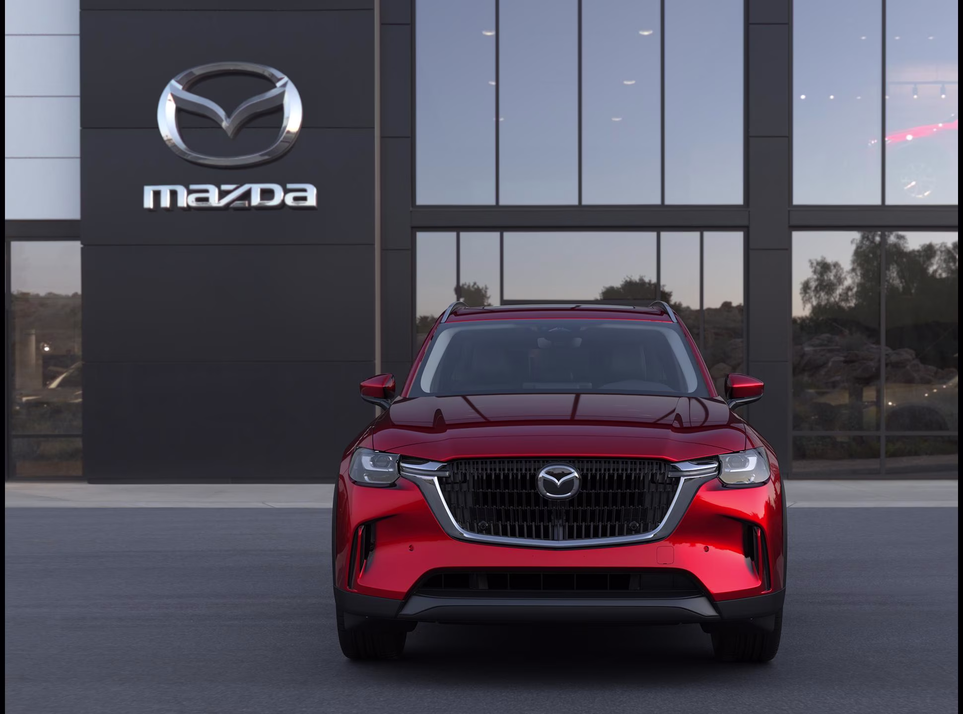 2026 Soul Red Crystal Metallic Mazda Mazda CX-90 3.3 Turbo Preferred AWD SUV