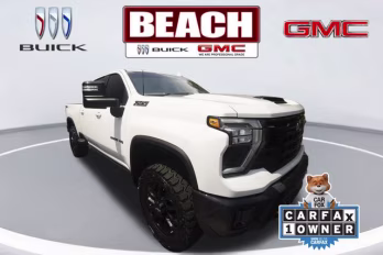 2025 Summit White Chevrolet Silverado 2500HD LTZ 4X4 Truck