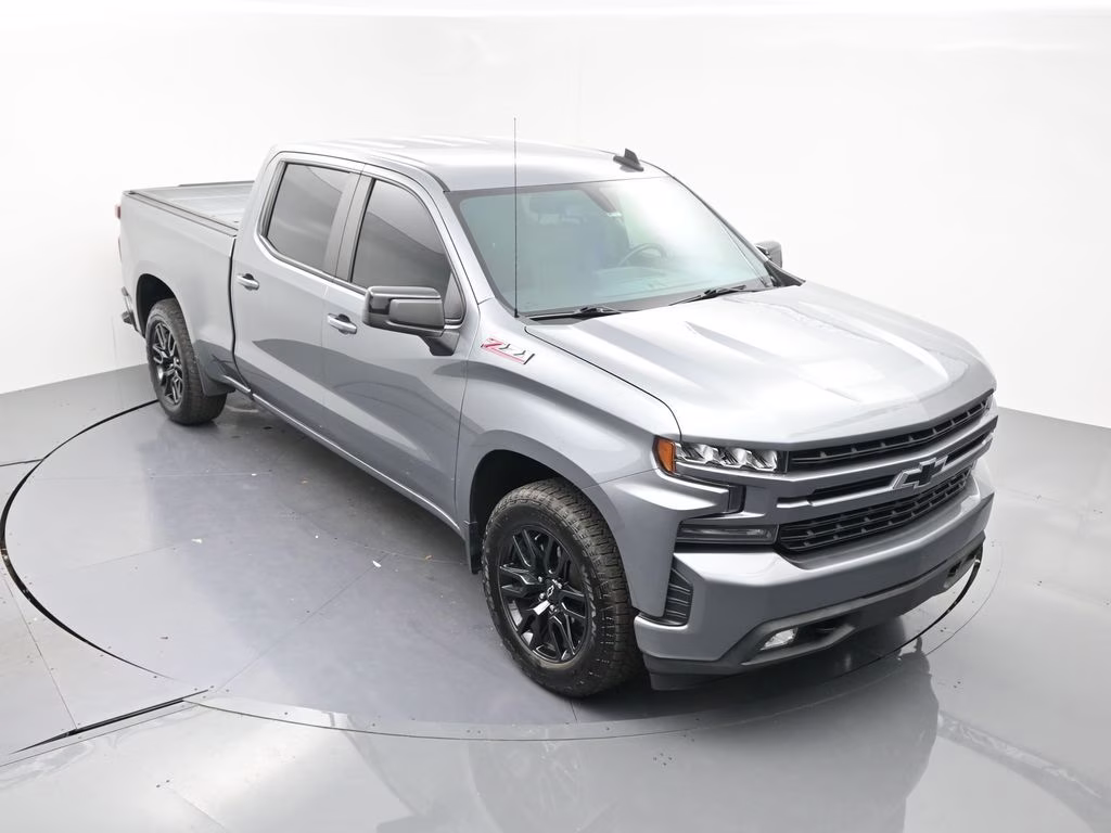 2021 Satin Steel Metallic Chevrolet Silverado 1500 RST 4X4 Truck