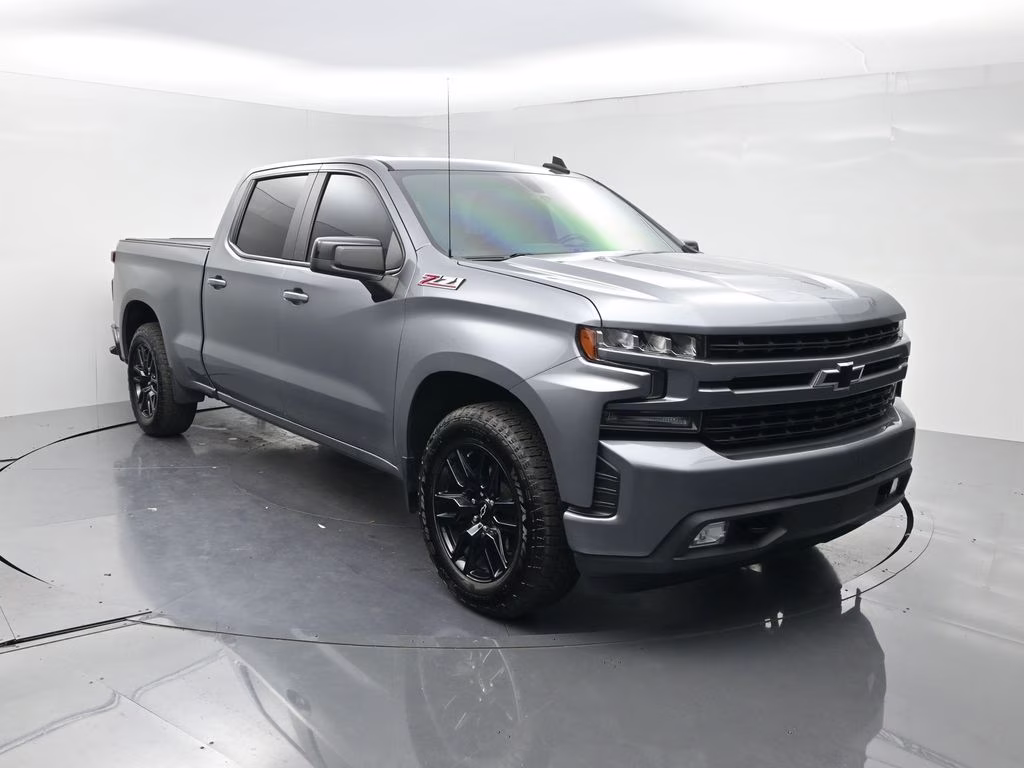 2021 Satin Steel Metallic Chevrolet Silverado 1500 RST 4X4 Truck