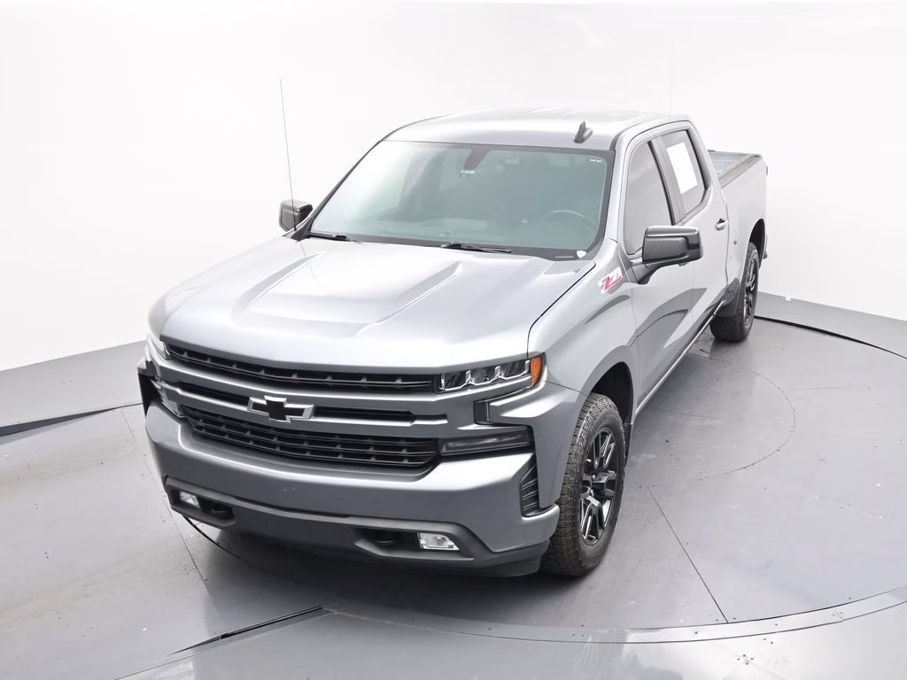2021 Satin Steel Metallic Chevrolet Silverado 1500 RST 4X4 Truck